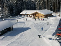 Loipeneinstieg beim Nordischen Zentrum Breitenberg/Jägerbild