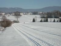 Die Talloipe im Langlaufzentrum Frath/Drachselsried im Bayerischen Wald