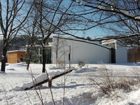 Das Glasmuseum Frauenau im Winter