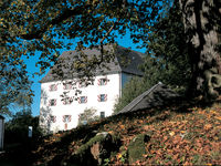 Blick auf Schloss Wolfstein bei Freyung im Nationalpark-FerienLand Bayerischer Wald