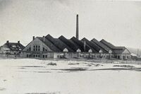 Die Spiegelglasfabrik Furth im Wald in früheren Zeiten