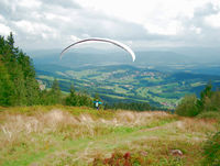 Mit dem Drachen- und Gleitschirmfliegerclub Regental am Pröller