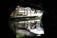 Blick aus der Höhle