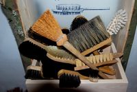 Bürsten im Ibacher Museum im alten Rathaus