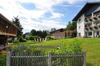 Blick auf das Ferienhaus Am Hof in Kollnburg im ArberLand Bayerischer Wald