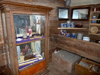 Bauernstube im historischen Landwirtschafts- und Handwerksgerätemuseum in Münchshöfen