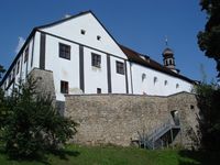 Blick auf Schloss Altrandsberg bei Miltach im Naturpark Oberer Bayerischer Wald