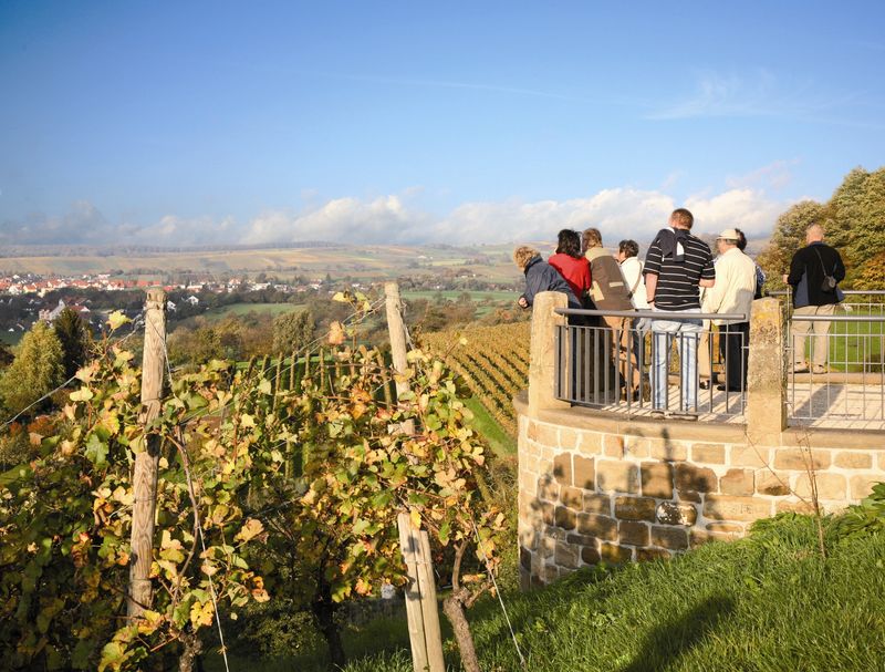Weinplateau Derdinger Horn Urlaubsland BadenWürttemberg
