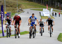 MTB-Biathlon im Hohenzollern Skistadtion am Großen Arbersee