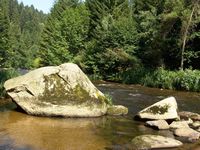 Sommeridylle an der Ilz im Bayerischen Wald