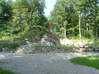 Freigelegte Überreste der Grafenrieder Kirche St. Georg