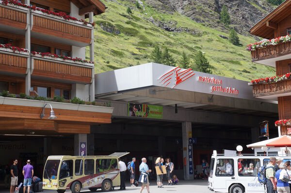 Bahnhof Zermatt Zermatt, Schweiz