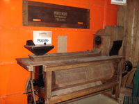 Malzputzmaschine im Brauereimuseum Zwiesel