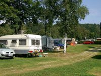 Der Campingbereich im Ferienpark Arber