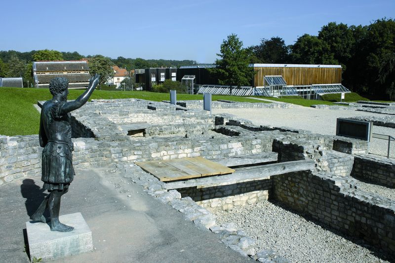 Reiterkastell, Freigelände