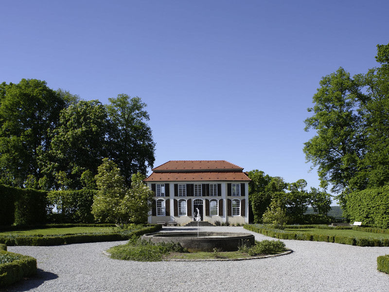 Heckengarten beim Schloss Hohenstadt