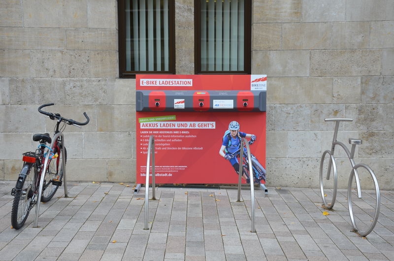 E Bike Ladestation Rathaus Albstadt Ebingen Schwaebische Alb