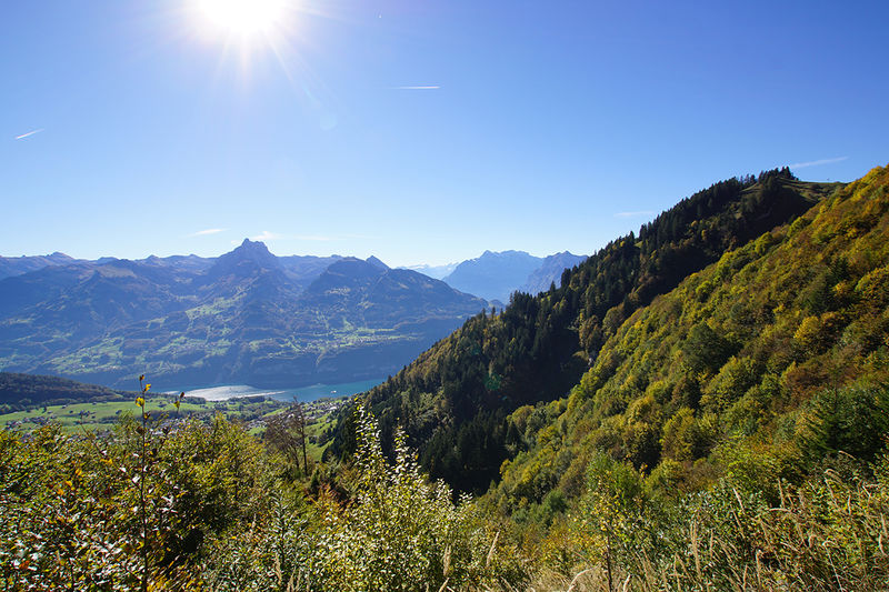 Hasenboden Höhenweg – Hoch über dem Walensee