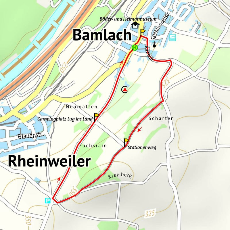 Rundweg über den Stationenweg