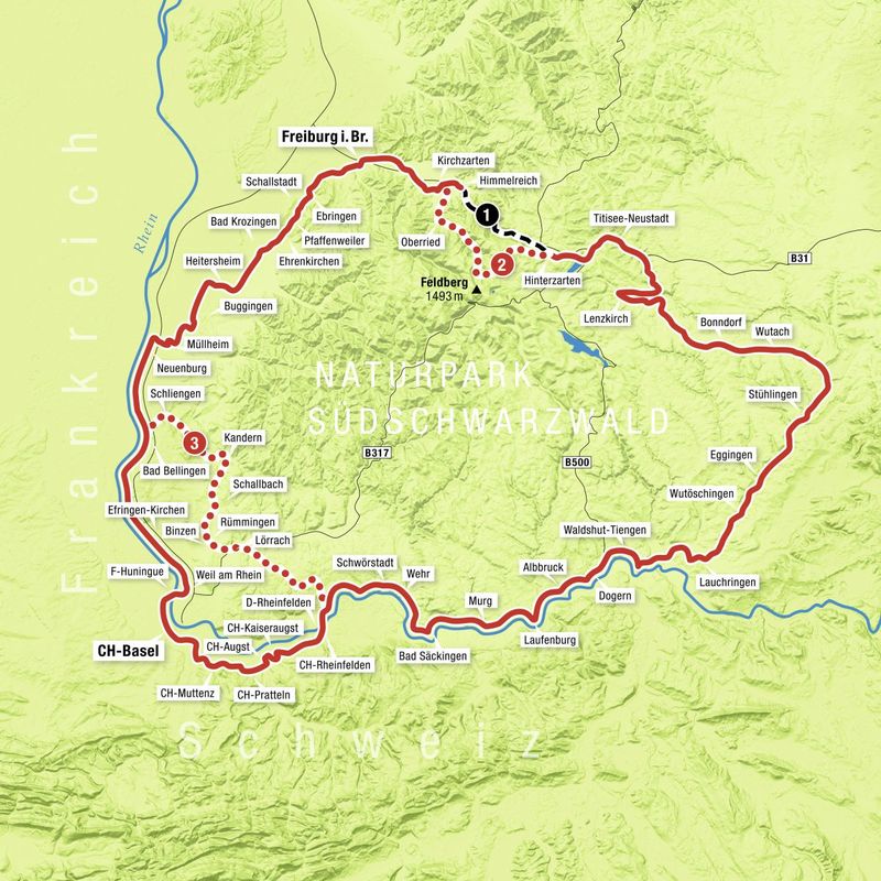 Südschwarzwald Radweg