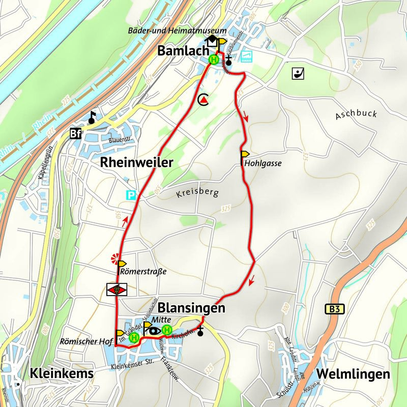 Wanderung nach Blansingen