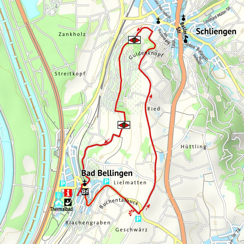 Wanderung nach Schliengen