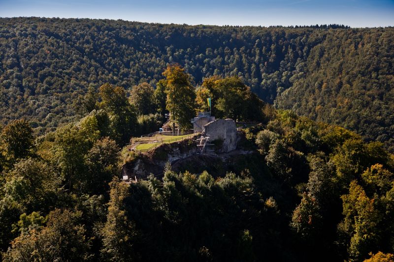Burgruine Hiltenburg bei Bad Ditzenbach