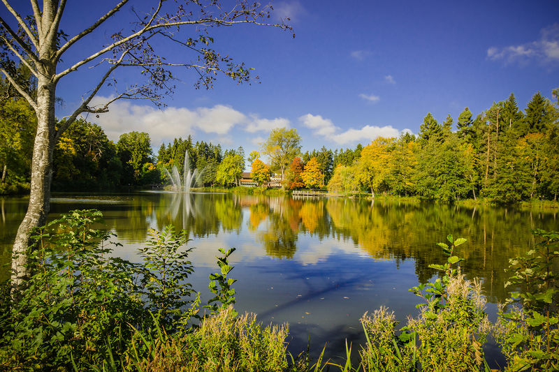 Bad Durrheim Salinensee Urlaubsland Baden Wurttemberg