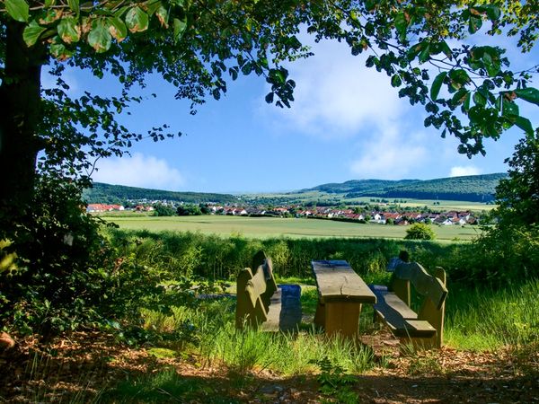 Blick auf Bad Emstal