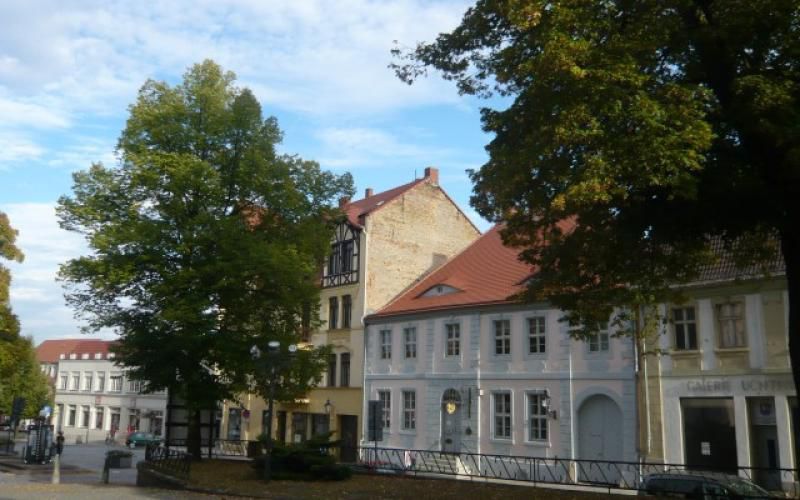 E-Bike-Ladestation in der Tourist-Information Bad Freienwalde
