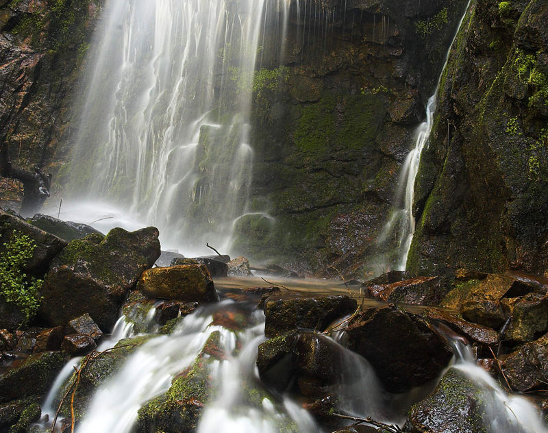 Burgbachwasserfall Urlaubsland BadenWürttemberg