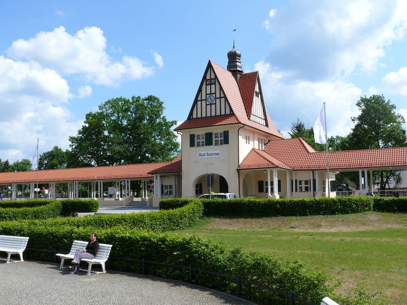 Historischer Bahnhof Bad Saarow, Foto: Rußig