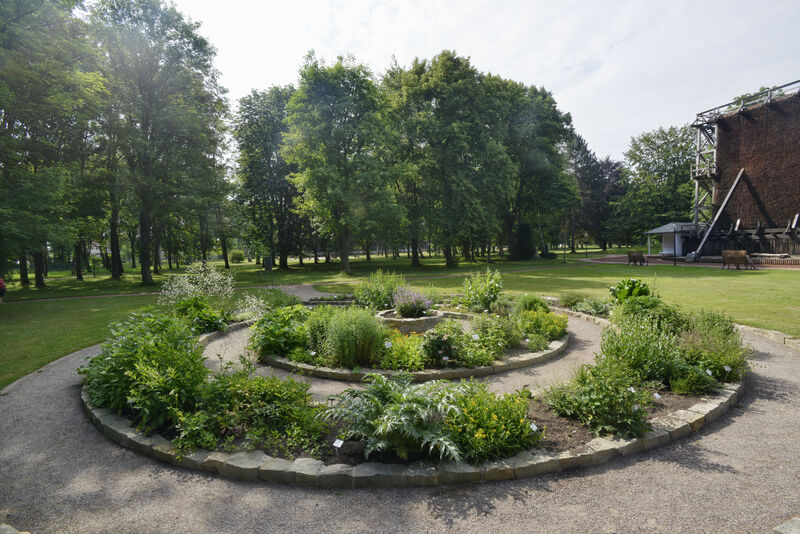 Krauterspirale Im Kurpark Von Bad Westernkotten Sauerland