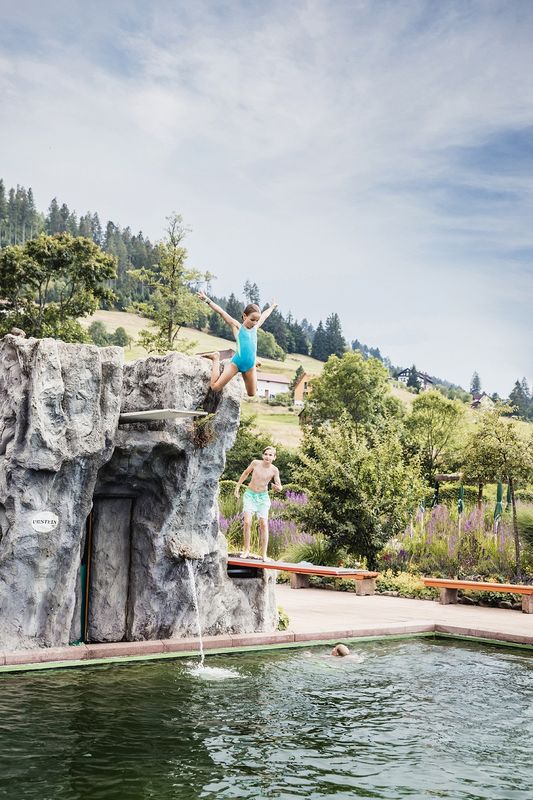 Baiersbronn Mitteltal Naturbad Urlaubsland Baden Wurttemberg