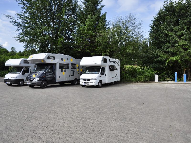 Wohnmobilstellplatz Hallenbad