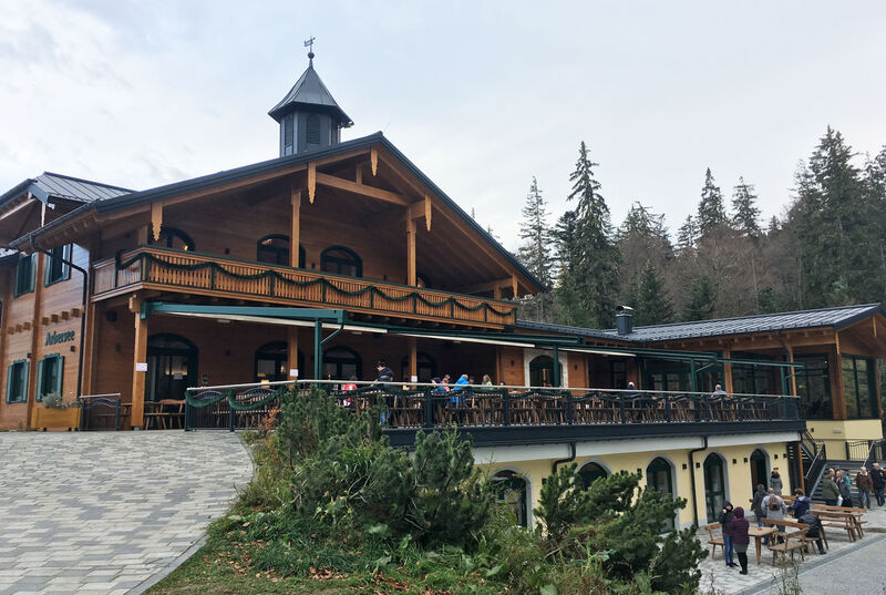 Das Arberseehaus am Großen Arbersee