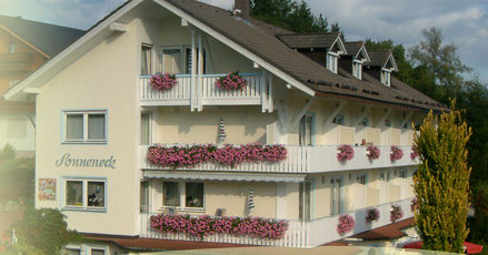 Blick auf die Pension Sonneneck in Bayerisch Eisenstein