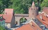 Blick auf die historische Altstadt Beeskow