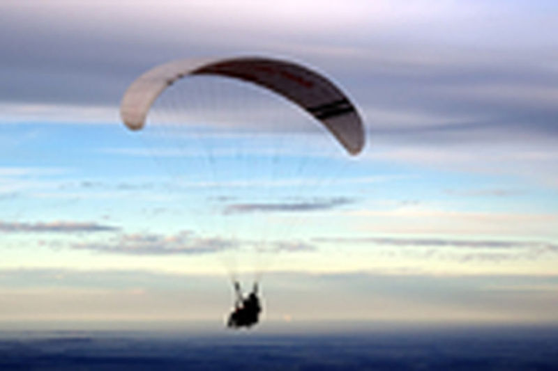 Tandemflug am späten Nachmittag.