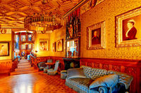 Blauer Salon Burg Hohenzollern