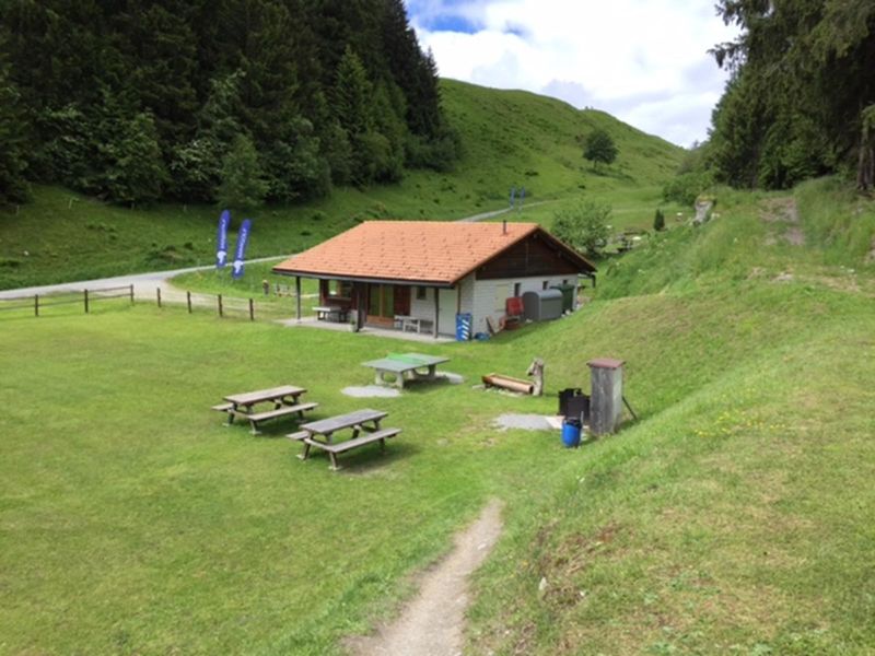 Feuerstelle beim Kinderspielplatz und der Minigolf