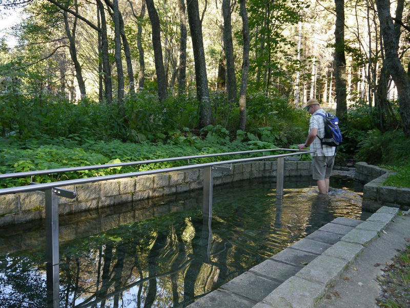 Die Kneippanlage Oberfrohnreut