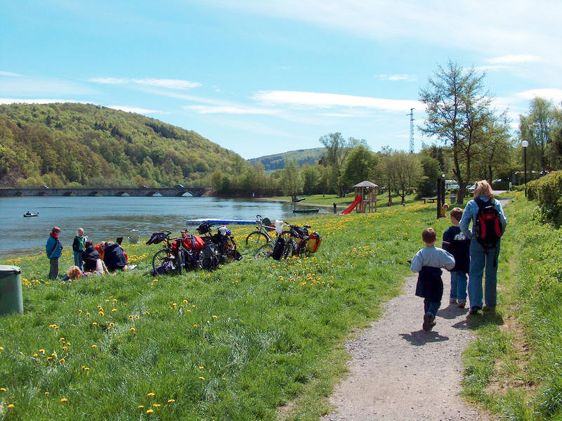 Terassenparkplatz Hohes Rad - Diemelsee