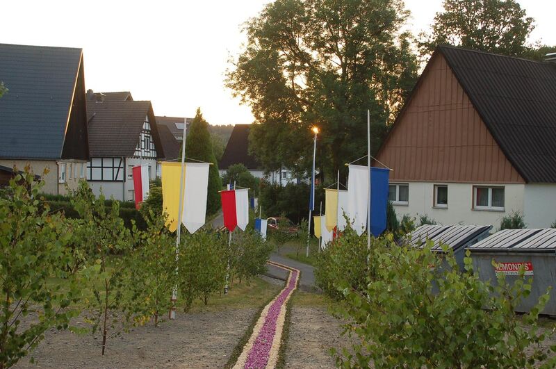 Sendschotter Umgang Sauerland