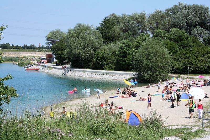 naherholungsgebiet hollerner see bayerisches golf thermenland