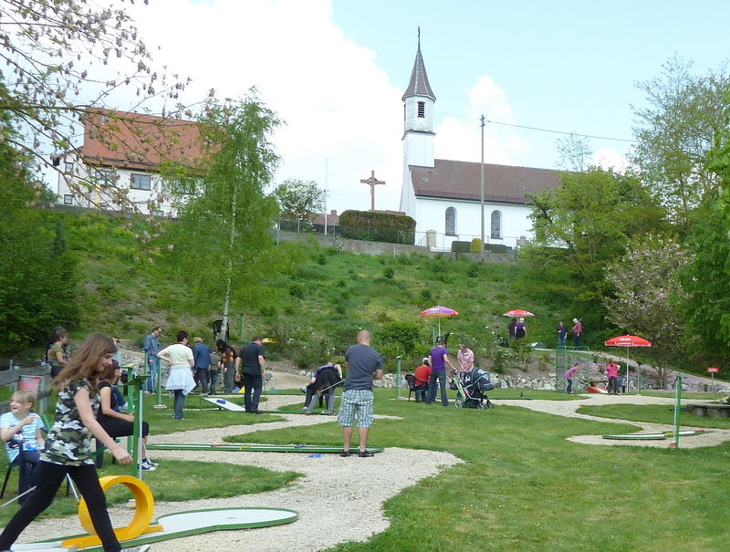 Minigolfanlage Gamerschwang Schwaebische Alb