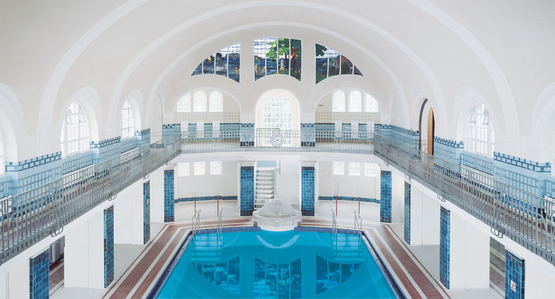 Das Merkel´sche Schwimmbad in Esslingen am Neckar