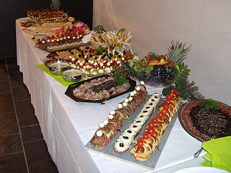 Feines Buffet von Urs Vetter