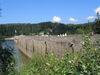 Staumauer der Schwarzenbachtalsperre bei Forbach