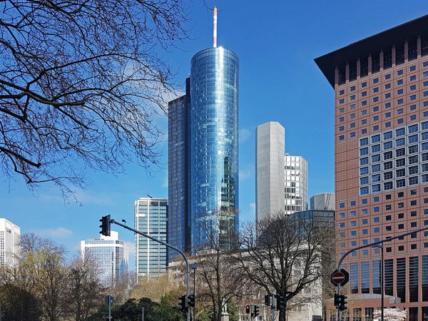 Skyscrapers In Frankfurt Frankfurt Tourism